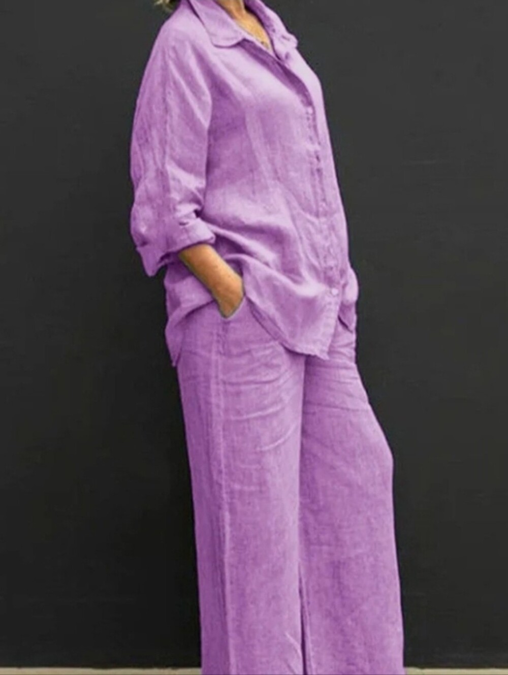 Zara  2 Pieces  Linen Set.